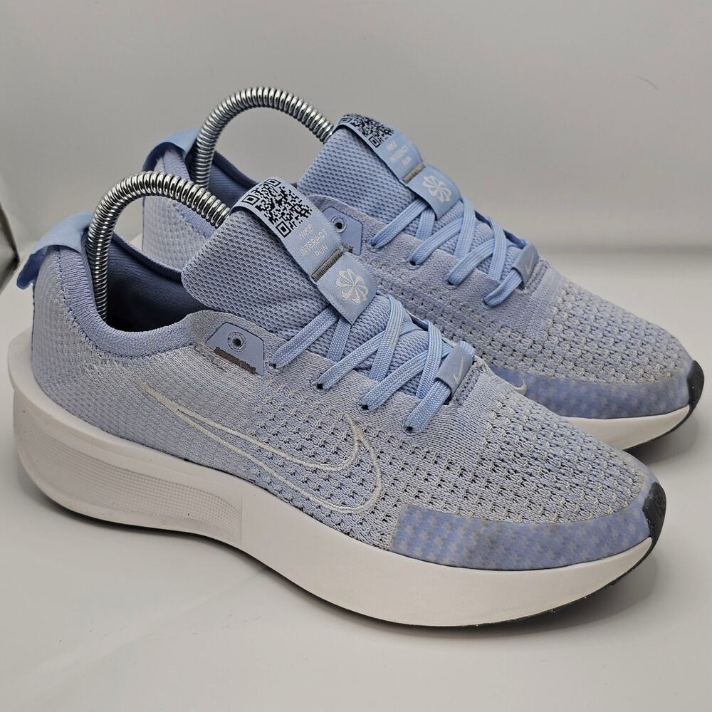 Nike Interact Run Light Blue Cobalt Bliss Womens 7 Running Shoes Sneakers